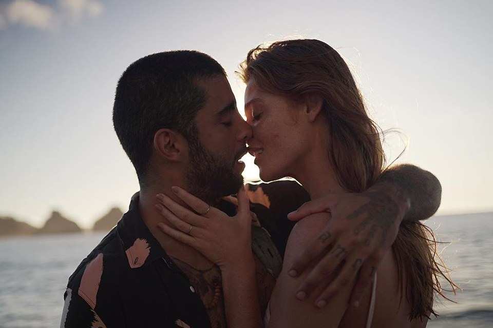 Pedro Scooby e Cintia Dicker
