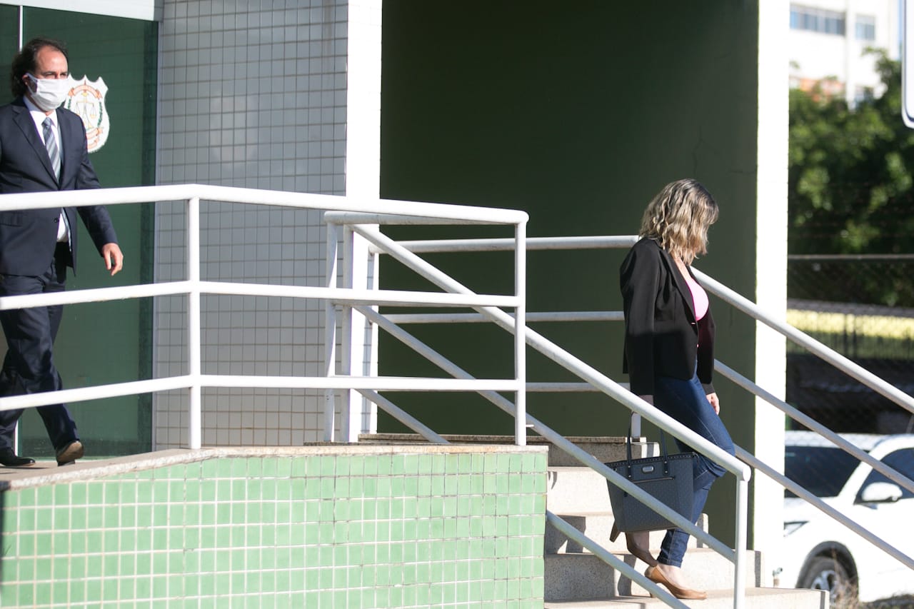 mãe de rapaz picado pela Naja deixa 14ª DP, no Gama