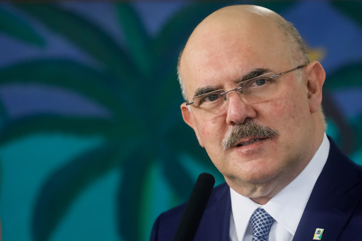 Posse do ministro do MEC Milton Ribeiro no planalto