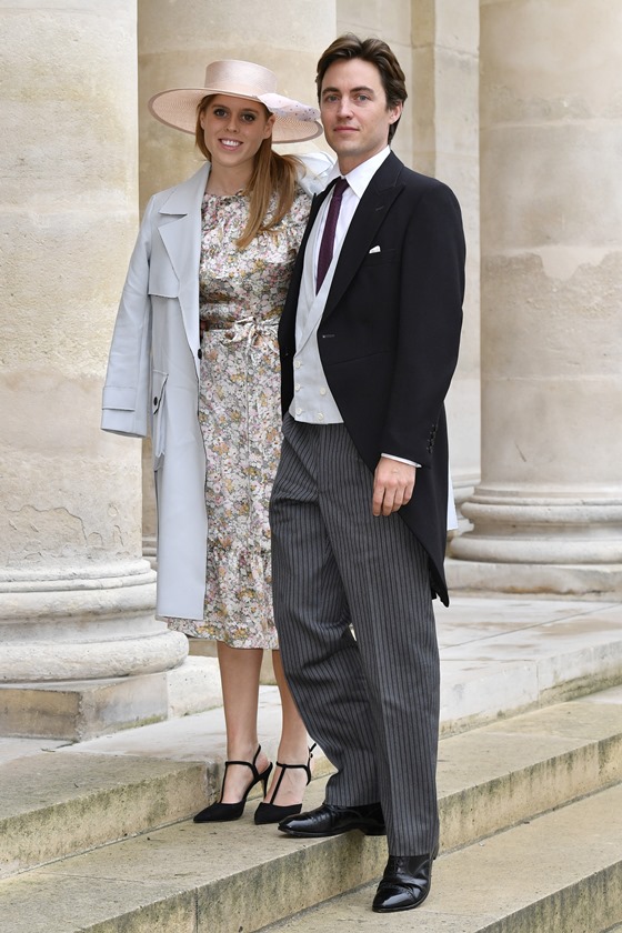 Princesa Beatrice e conde Edoardo