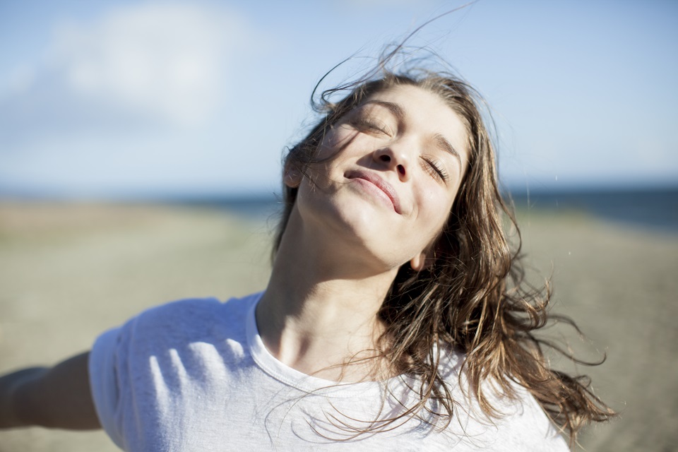 Mulher feliz