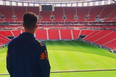 Renan Bolsonaro no Mané Garrincha