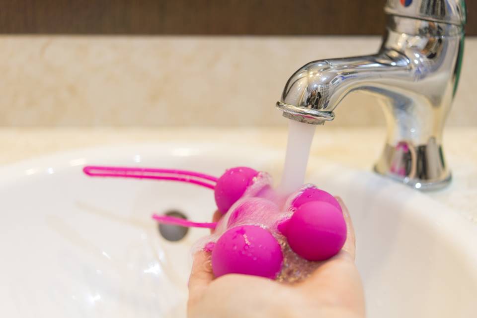 Higienização de sex toys