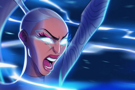 Pabllo Vittar no videoclipe de Rajadão