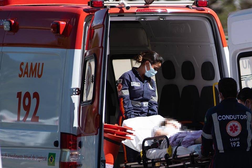 Paciente transportado em tempos de Covid-19