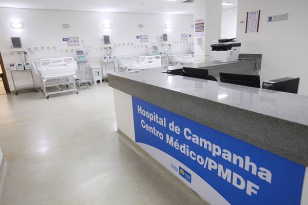 Hospital de Campanha no Centro Médico da PMDF7