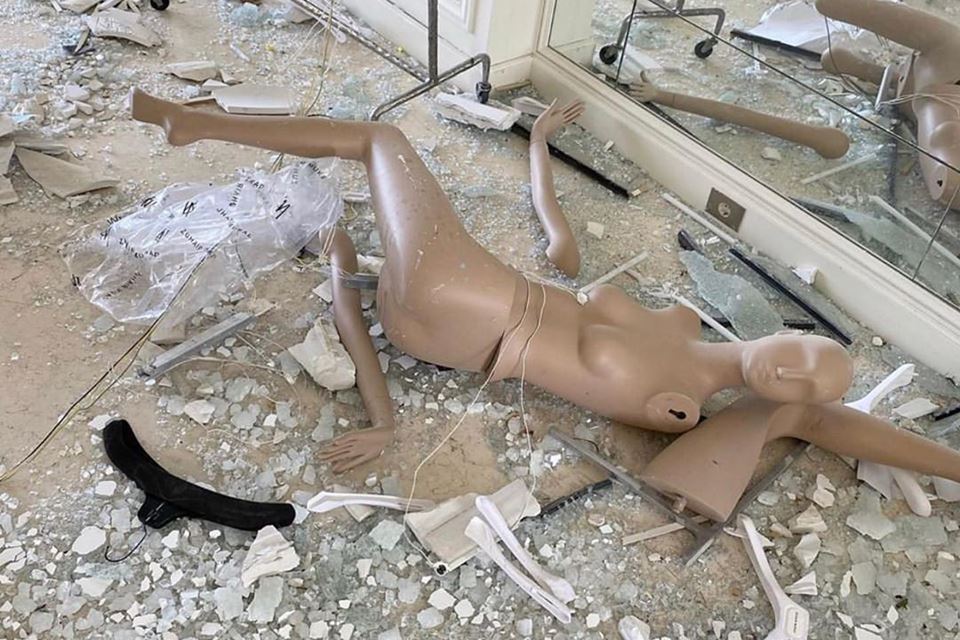 Sede Zuhair Murad destruída