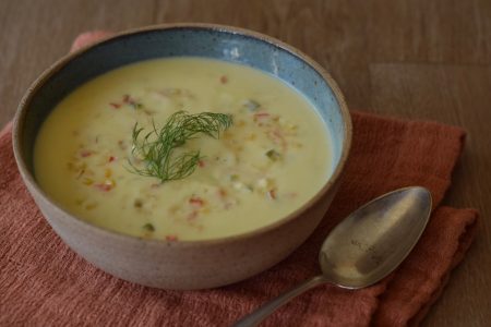 caldo de milho verde