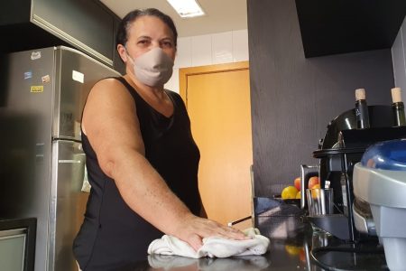 Francilene, empregada doméstica