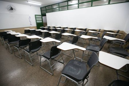 Sala de aula no DF