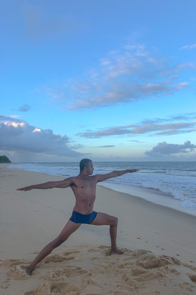 Praia Aula de Ioga