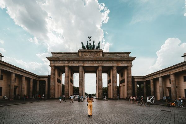 Turista em Berlim