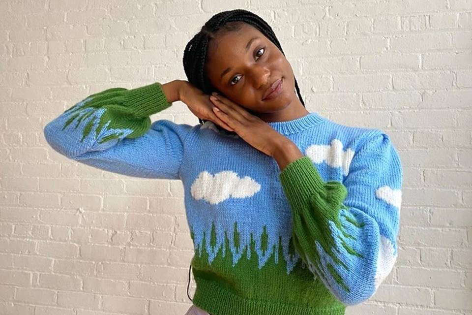 Cloud Sweater, da marca Lirika Matoshi