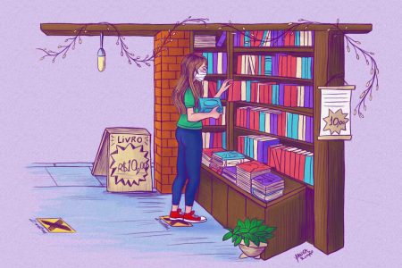 Venda de livros em sebos