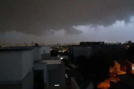 Temporal em Curitiba