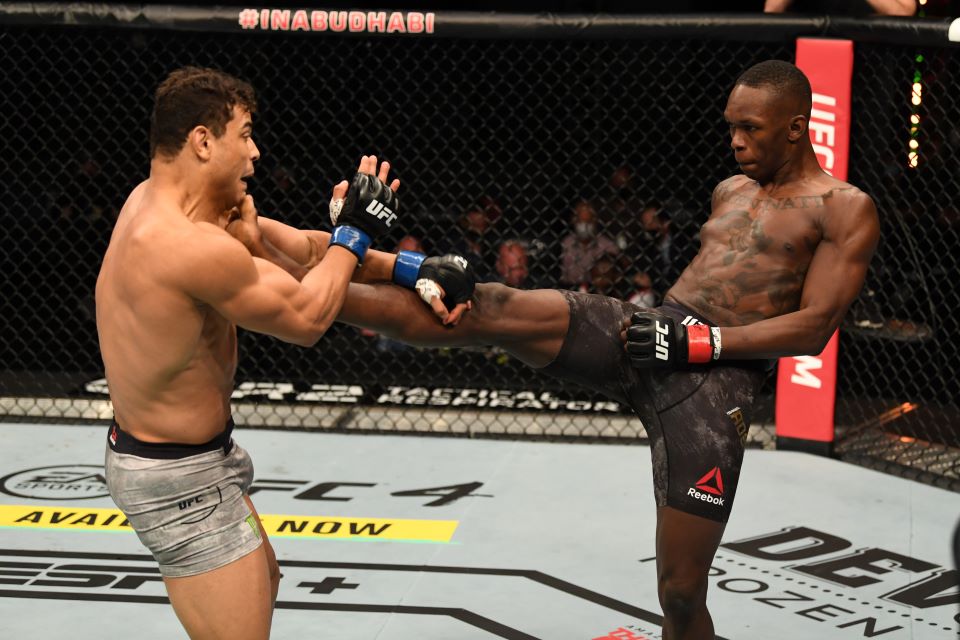 Adesanya vence Borrachinha