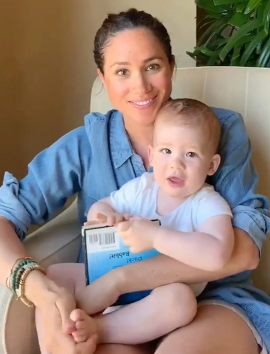 Meghan Markle e o filho Archie