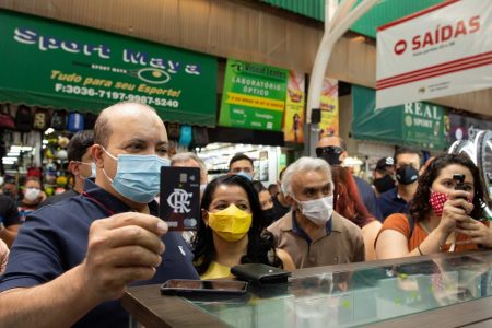Ibaneis Rocha na Feira dos Importados, no SIA