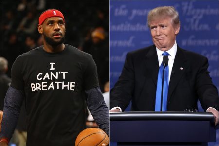 LeBron e Trump