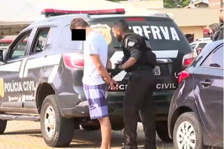 Policial prende homem