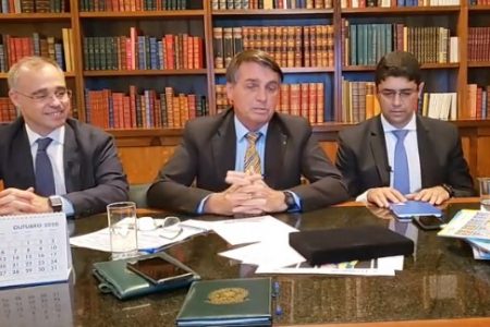 Bolsonaro em live