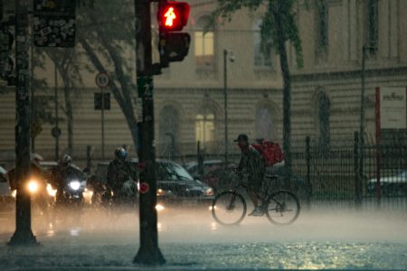 Chuva no Centro de São Paulo