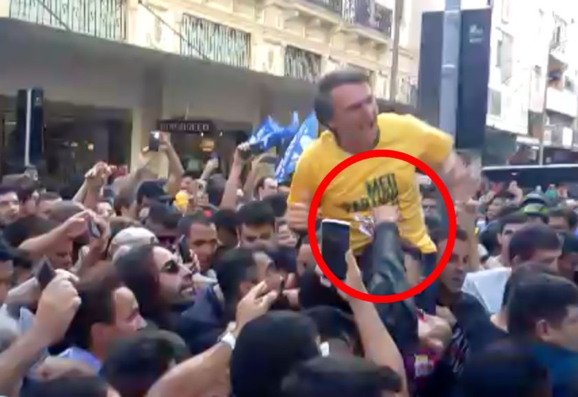 Facada em Jair Bolsonaro
