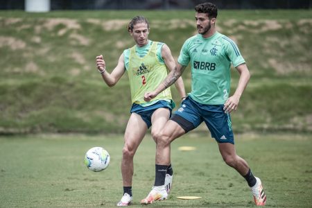 Gustavo Henrique e Filipe Luís