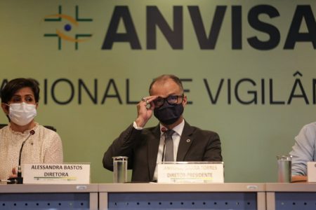coletiva de imprensa na Anvisa