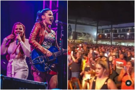 Maiara e Maraisa em show no CNT
