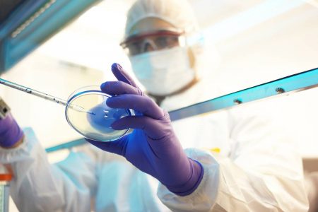 pesquisa em laboratório