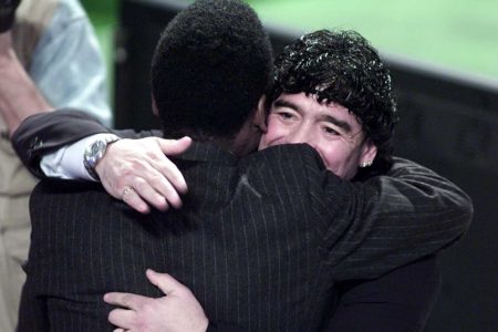 Pelé e Maradona