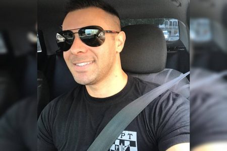 Jeferson Luiz Esmeraldino, PM ferido durante assalto em Criciúma (SC)