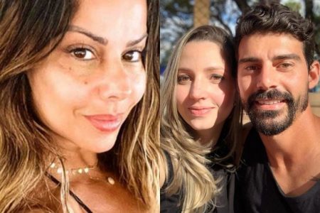 Viviane Araújo, Caroline Furlan e Ramadés