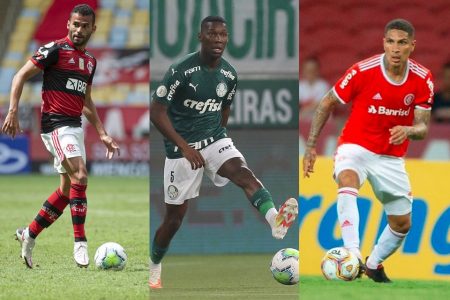 Thiago Maia, Patrick de Paula e Guerrero