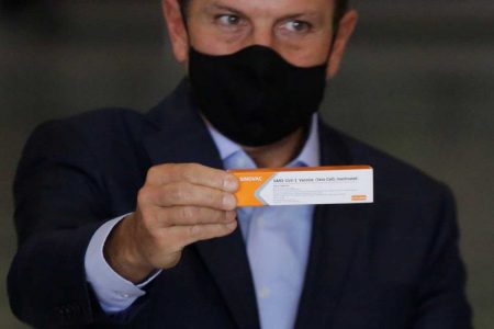 Doria e coronavac