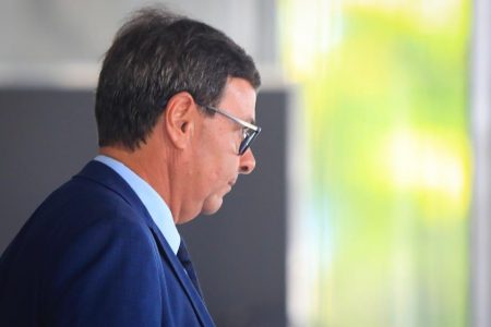 Gilson Machado chega ao Planalto para conversar com o presidente Jair Bolsonaro
