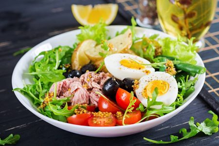 Prato de salada