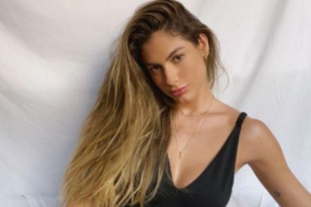 Mari Gonzalez de blusa preta - Metrópoles
