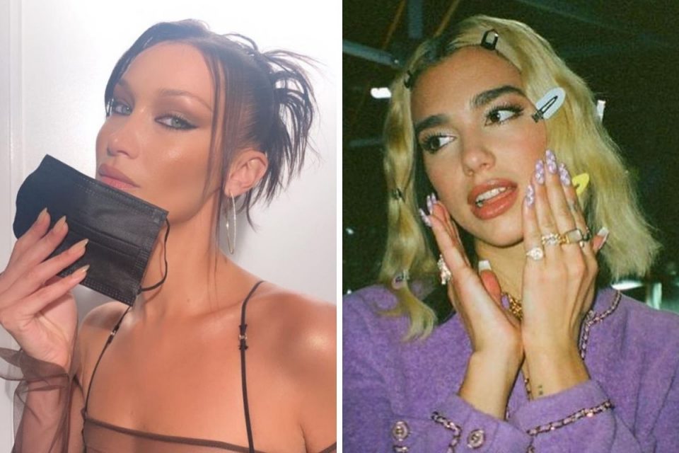 Bella Hadid e Dua Lipa