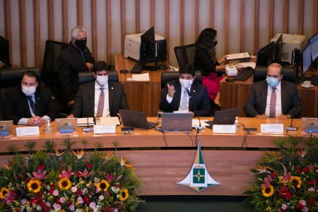 Posse da mesa diretora da CLDF
