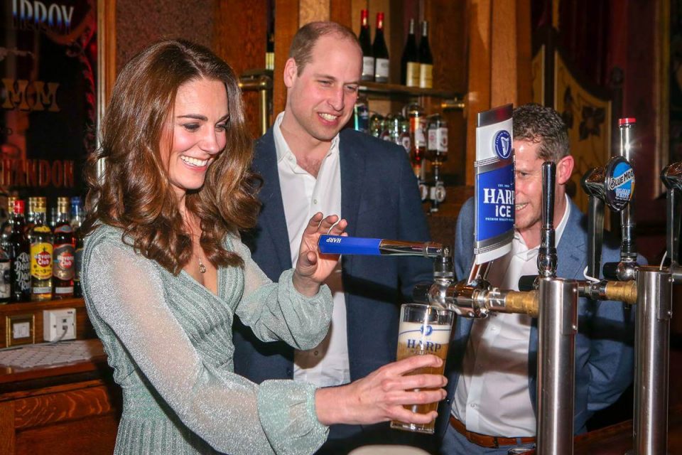 Kate Middleton e príncipe William