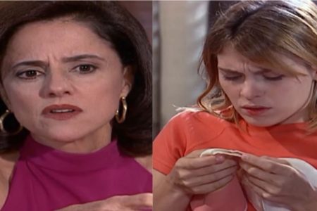 Alma e Camila em Laços de Família