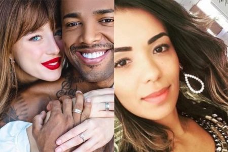 Swellen Sauer, ex de Nego do Borel, e Nego do Borel com Duda Reis
