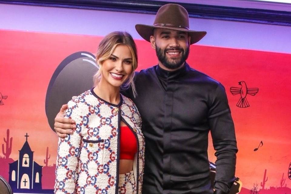 Andressa suita e Gusttavo lima