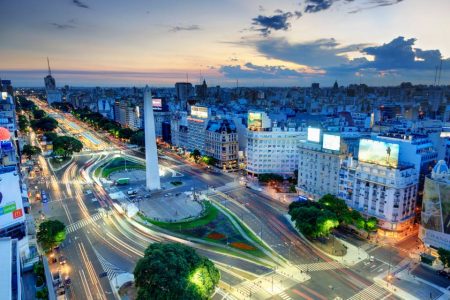 imagem colorida Buenos Aires