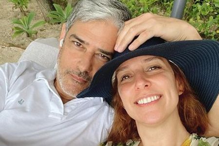 Natasha Dantas e William Bonner