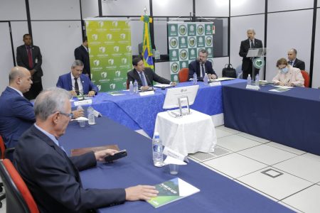 Hamilton Mourão comanda a IV Reunião do Conselho Nacional da Amazônia Legal - Reprodução/Twitter