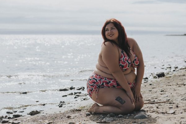moda praia plus size