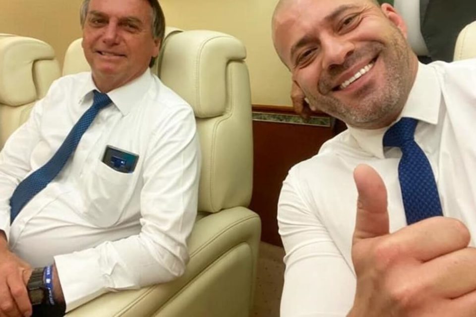 Daniel Silveira e Jair Bolsonaro (1)